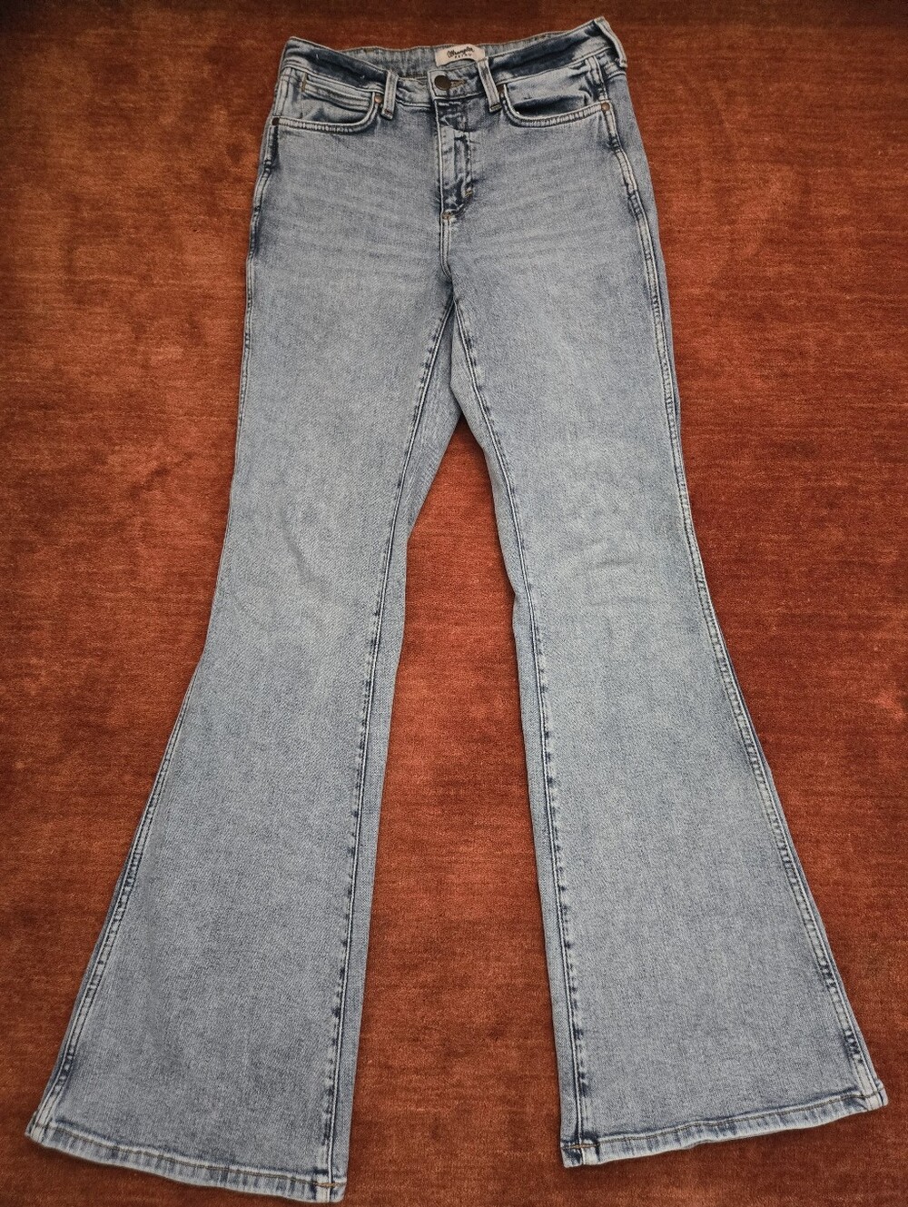 Wrangler Classic Light Blue Flare Jeans